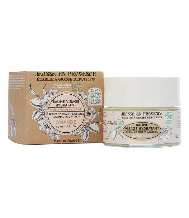 באום לחות לפנים Jeanne en Provence Amande, מוצר טבעי לאנשים עם עור נורמלי עד יבש מבית CHOZEN