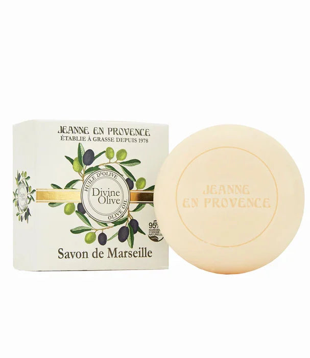 סבון עגול Jeanne en Provence מארז וסבון טבעי עם שמן זית, מוצר יוקרה באתר CHOZEN