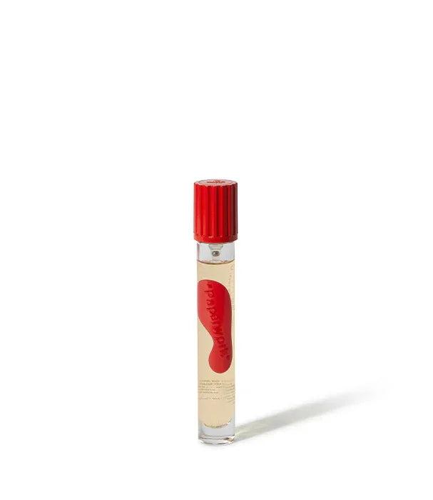 בקבוקון בושם מעוצב עם פקק אדום, מוצר יוקרה של מותגי CHOZEN מבית קבוצת אלפא