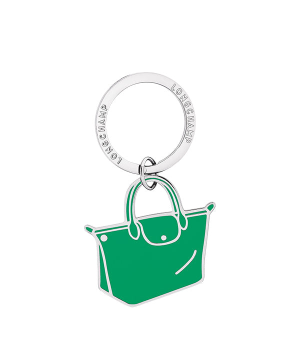 לונגשאמפ מחזיק מפתחות Le Pliage ירוק