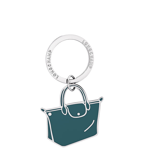 לונגשאמפ מחזיק מפתחות Le Pliage טורקיז