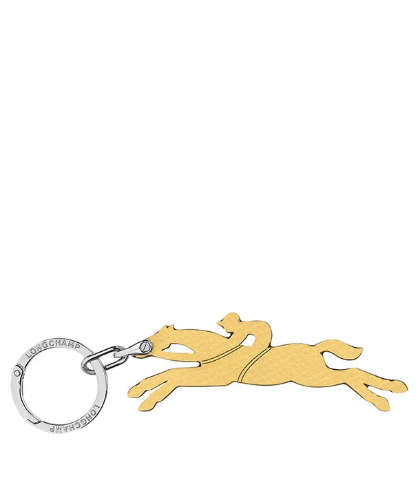 מחזיק מפתחות זהוב דמות רוכב על סוס, לונגשאמפ, עיצוב יוקרתי, CHOZEN, מותגים מובילים