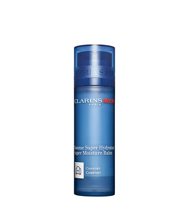 קרם לחות לגבר קלרינס CLARINS MEN בבקבוק כחול, מוצר טיפוח יוקרתי בחנות CHOZEN