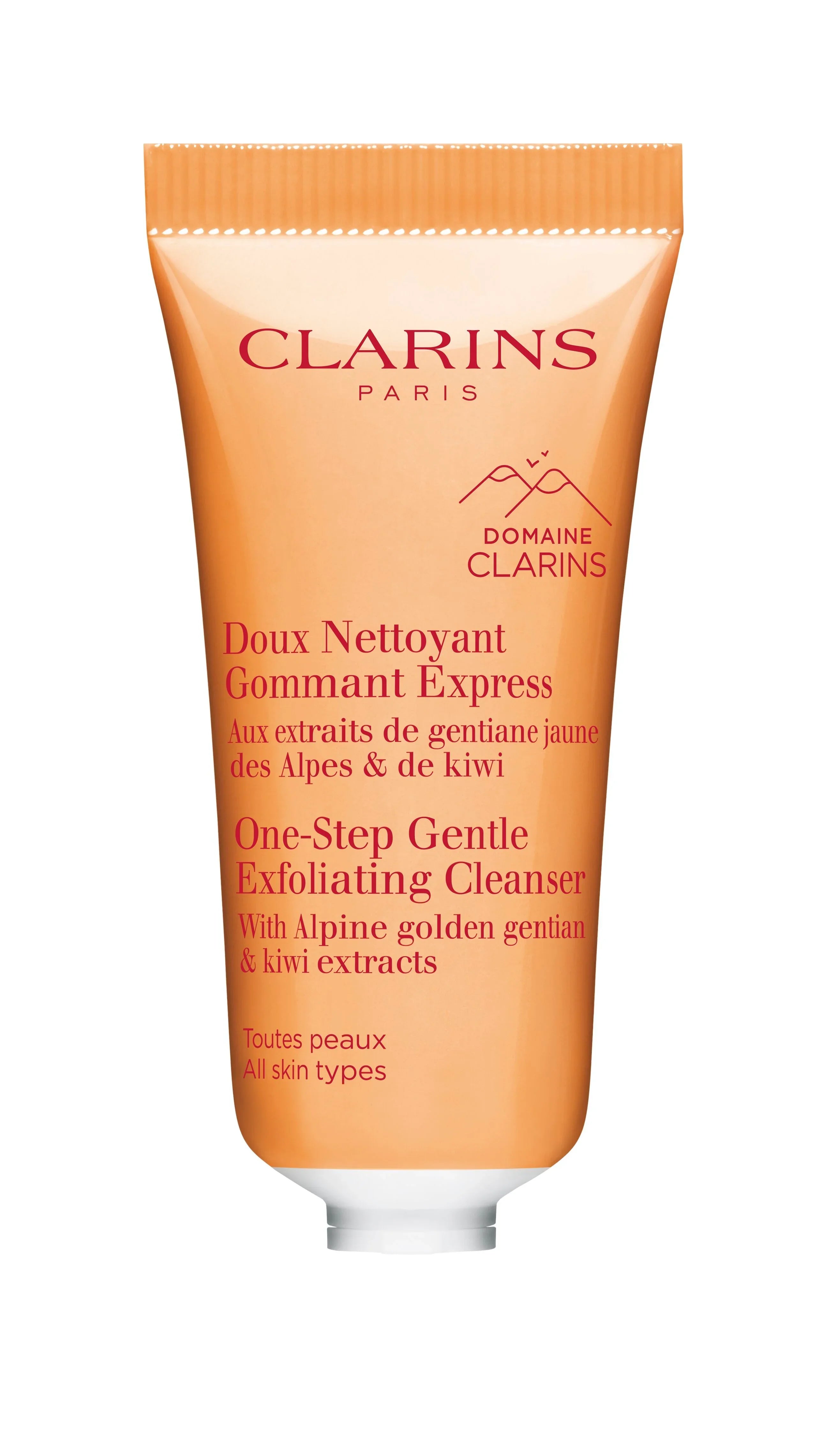 ג'ל ניקוי פנים Clarins Paris One-Step Gentle Exfoliating Cleanser, מוצר קוסמטי מבית המותגים המובילים ב-CHOZEN