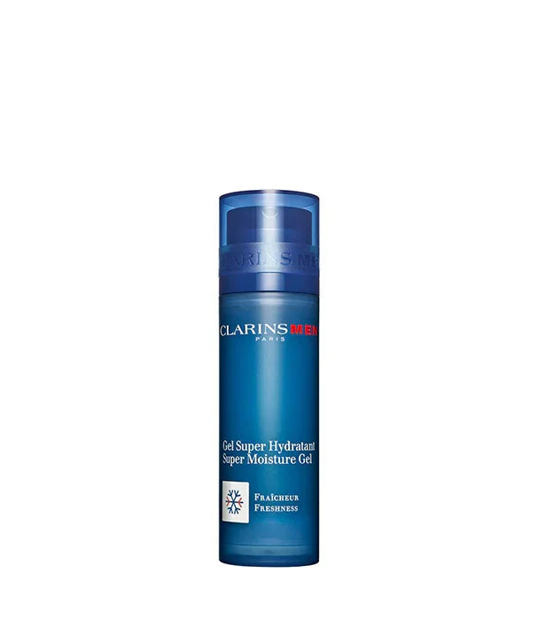 ג'ל לחות לגברים קלרינס כחול, Clarins Men Super Moisture Gel, מוצר טיפוח מבית CHOZEN