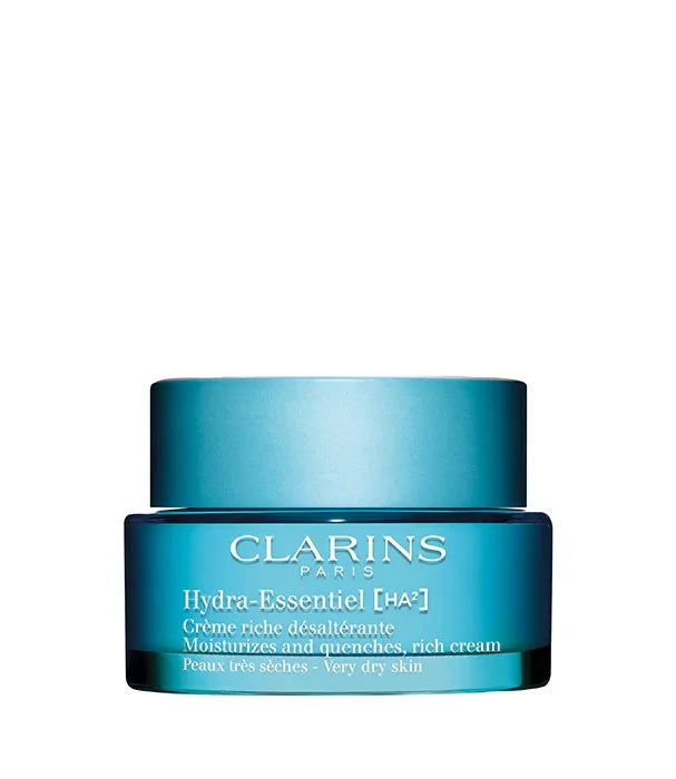 קרם עשיר לפנים Clarins Hydra-Essentiel לעור יבש מאוד, מוצר יופי יוקרתי של מותג מוביל