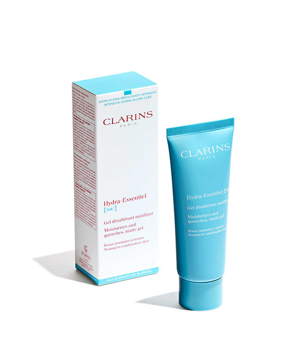 קלרינס HYDRA ESSENTIEL ג'ל לחות למראה מאט - לעור רגיל ומעורב