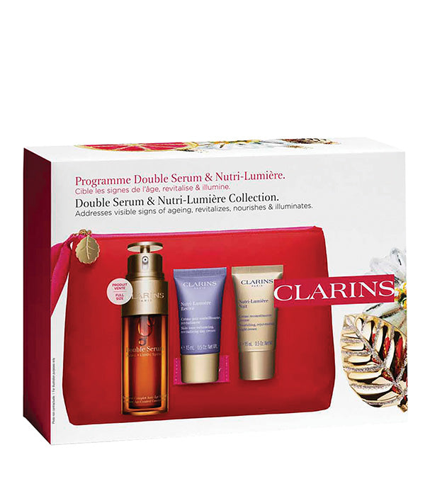 קלרינס מארז חגיגי דאבל סרום + נ.לומייר - CHOZEN