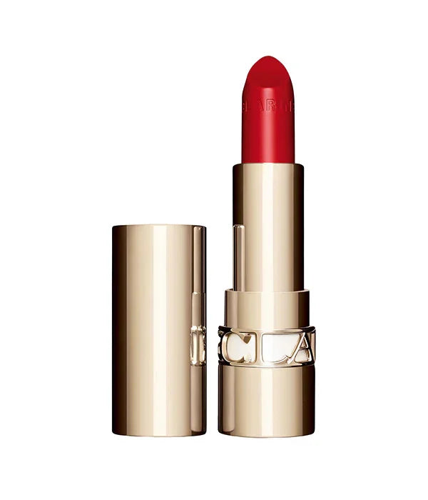 שפתון אדום יוקרתי עם אריזה מוזהבת, מותג מוביל מבית CHOZEN