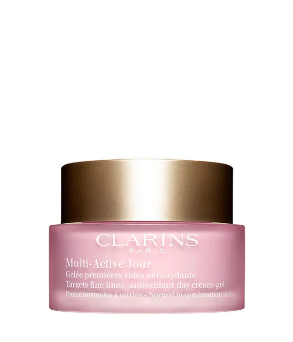 קרם יום ג'ל אנטיאוקסידנטי של קלרינס לעור רגיל עד מעורב, מוצר טיפוח מבית המותגים המובילים ב-CHOZEN