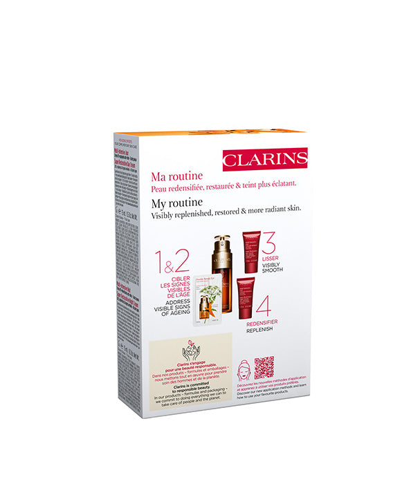 קלרינס מארז דאבל סרום וסופר-רסטורייטיב - CHOZEN