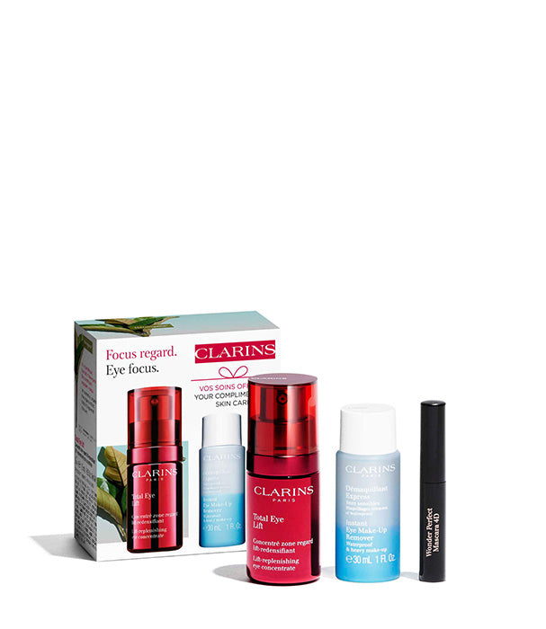 קלרינס מארז טוטל איי ליפט טיפוח ואיפור