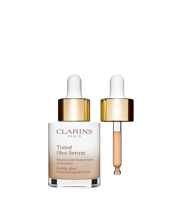 סרום טיפוח Clarins Tinted Oleo-Serum עם טפטפת, מוצר קוסמטי מבית CHOZEN