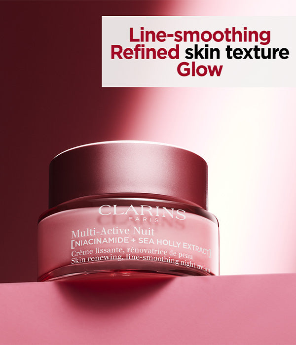 קלרינס MULTI ACTIVE קרם לילה לכל סוגי העור 50 מ"ל