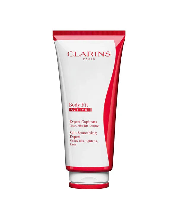 קרם גוף קלרינס Body Fit Active, מוצר טיפוח לעיצוב וחיטוב עור, נמכר ב-CHOZEN מותגים מובילים