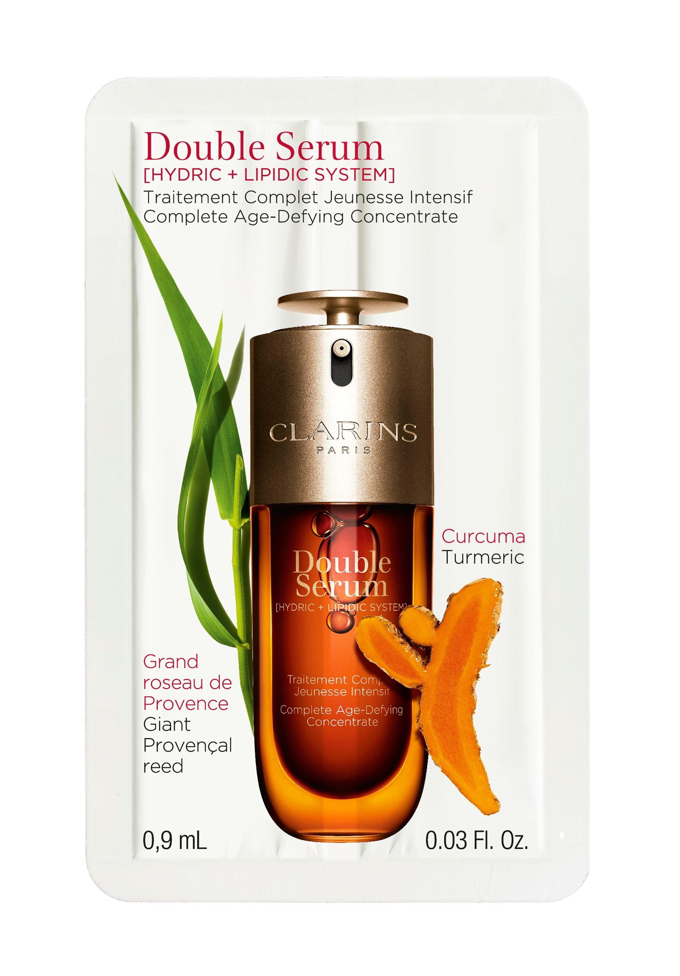 קלרינס דאבל סרום דור 9 - דוגמית 0.9 מל