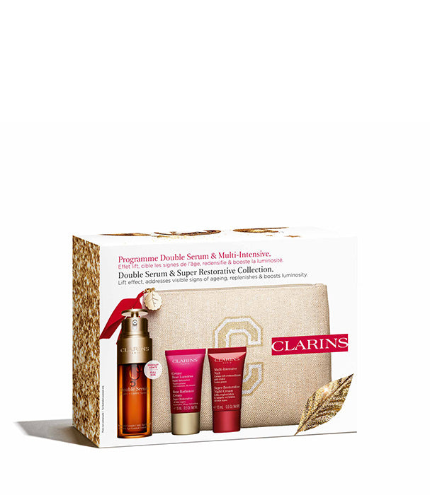 קלרינס מארז דאבל סרום וסופר רסטורייטיב - CHOZEN