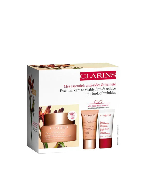 סט מוצרי קלרינס לטיפוח הפנים, להפחתת קמטים, מבית CHOZEN היבואן הרשמי