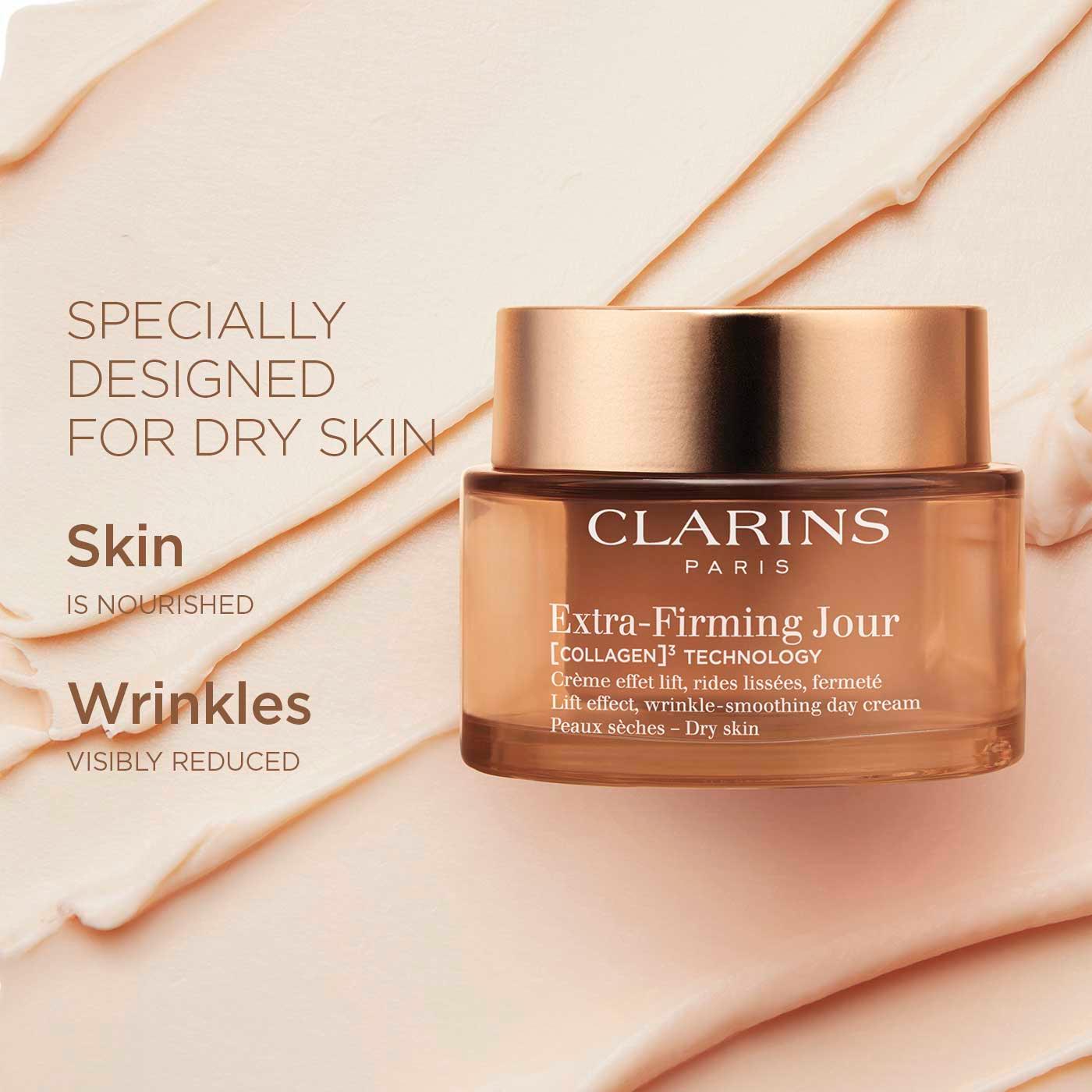 קרם יום Clarins Extra-Firming לעור יבש, קוסמטיקה יוקרתית בחנות CHOZEN