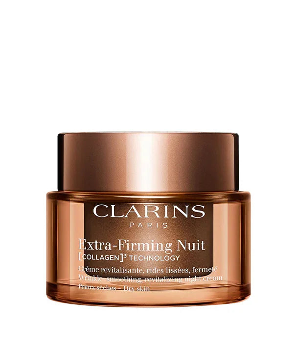 קרם לילה קלרינס Extra-Firming Nuit לעור יבש, מוצר טיפוח מהמותגים המובילים ב-CHOZEN
