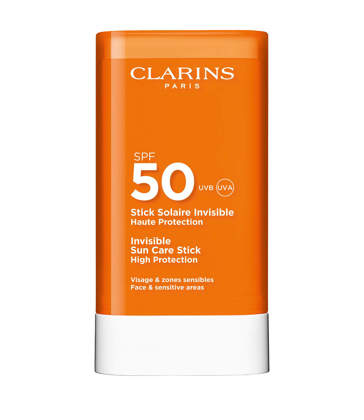 סטיק הגנה מהשמש SPF 50 פנים ועור רגיש, מגן קרני UV, כתום, מוצר טיפוח אישי