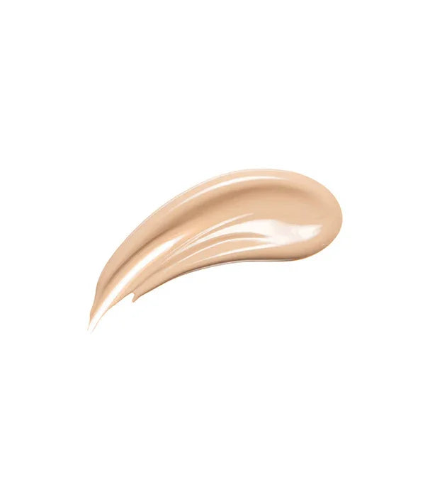 מריחה של מייקאפ בגוון בז' על רקע לבן, מוצר יופי CHOZEN מהיבואן הרשמי קבוצת אלפא