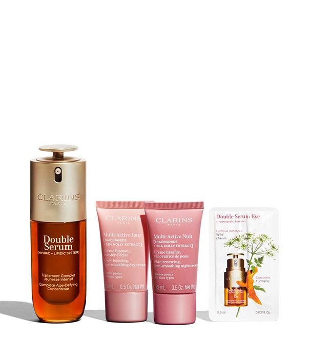 קלרינס מארז דאבל סרום ומולטי אקטיב