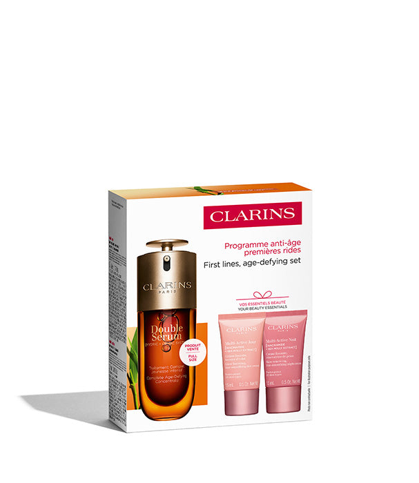 קלרינס מארז דאבל סרום ומולטי אקטיב