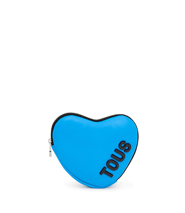טואוס תיק איפור לב Carol כחול