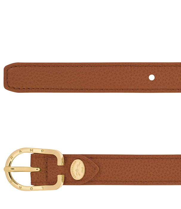 לונגשאמפ חגורה מעור Le Foulonné חום