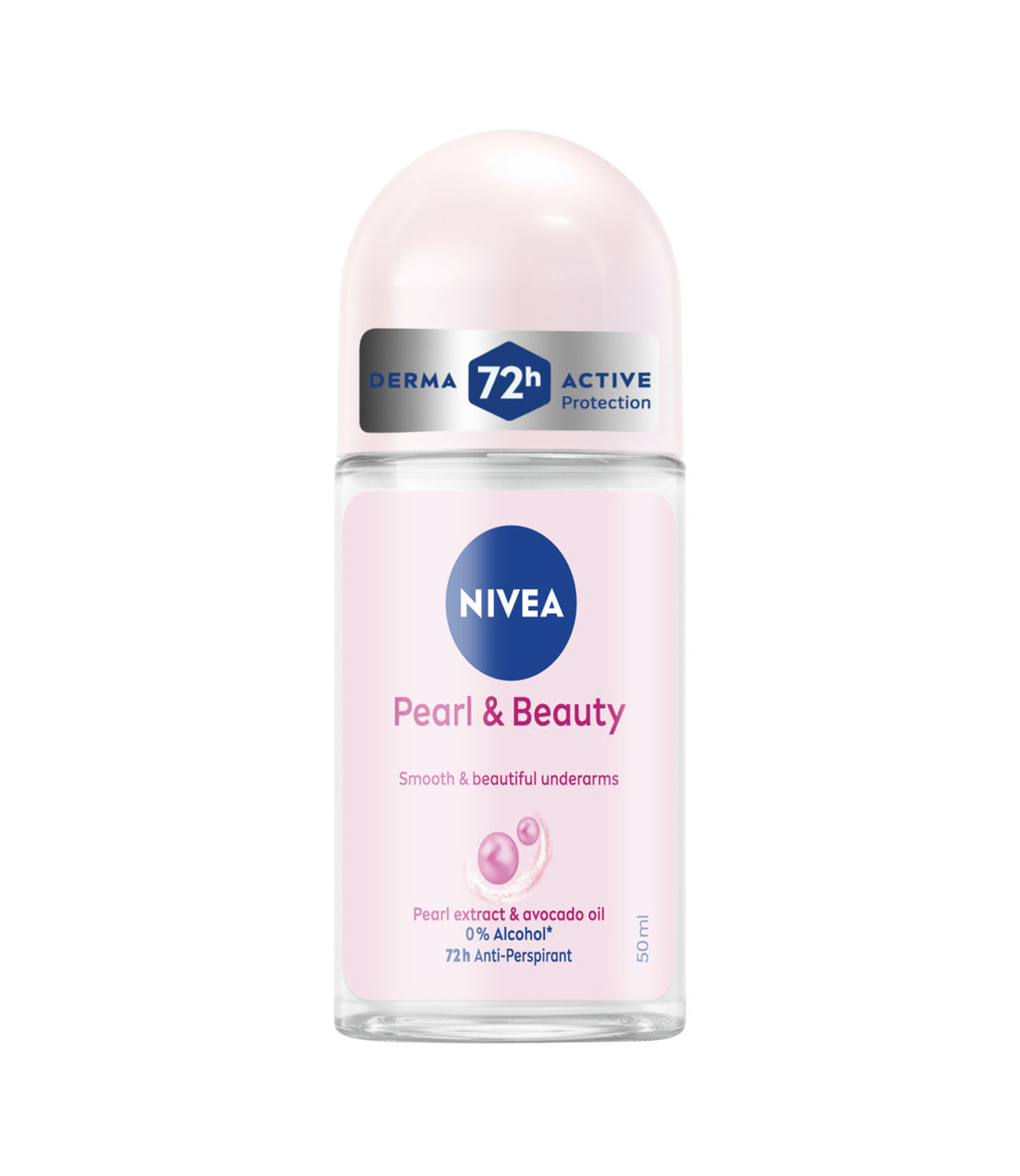 דאודורנט רול און ניביה pearl & beauty על רקע לבן, מוצר טיפוח במגוון מותגים ב-CHOZEN
