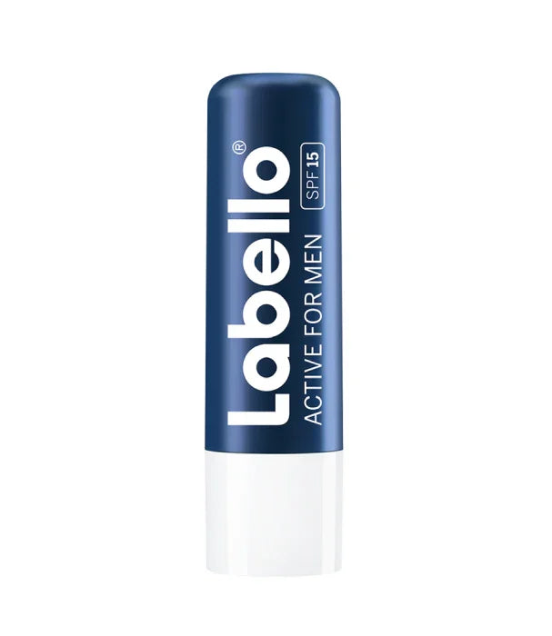שפתון גברים Labello Active For Men SPF 15, מוצר טיפוח של מותג מוביל מחברת CHOZEN