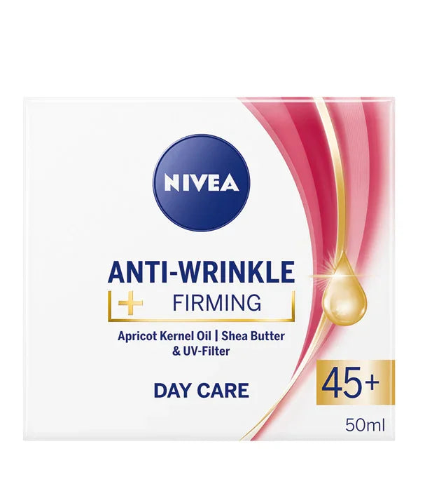 קרם יום אנטי אייג'ינג NIVEA 45+ לטיפוח פנים, 50 מ"ל, מוצר מוביל באתר CHOZEN