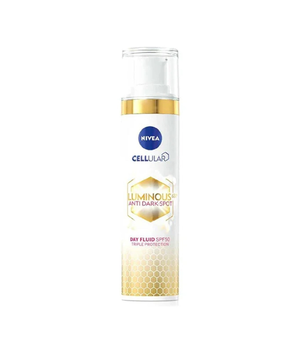ניוואה CELLULAR LUMINOUS 630 תחליב יום נגד כתמים כהים עם מקדם הגנה SPF50