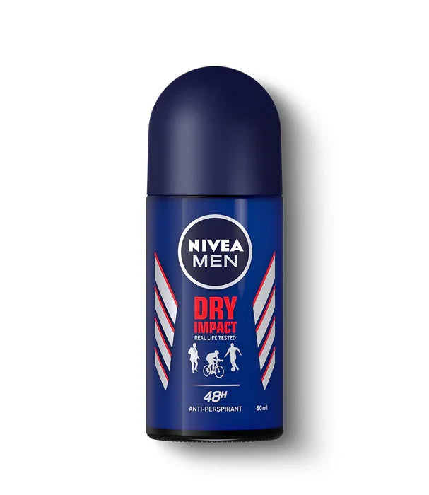 דאודורנט ג'ל ניבה לגבר DRY IMPACT, 48 שעות, 50 מ"ל, מותג בינלאומי ב-CHOZEN