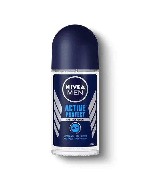 ניבה גבר דאודורנט רול און Active Protect, מגן 48 שעות, מותג מוביל לגברים מבית CHOZEN