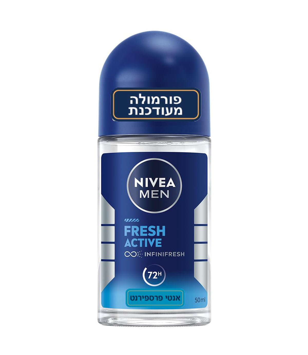 ניבה גבר דאודורנט רול און Active Protect, מגן 48 שעות, מותג מוביל לגברים מבית CHOZEN