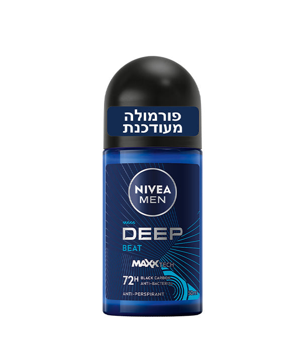 ניוואה דאודורנט רול און לגבר דיפ ביט 50מ"ל