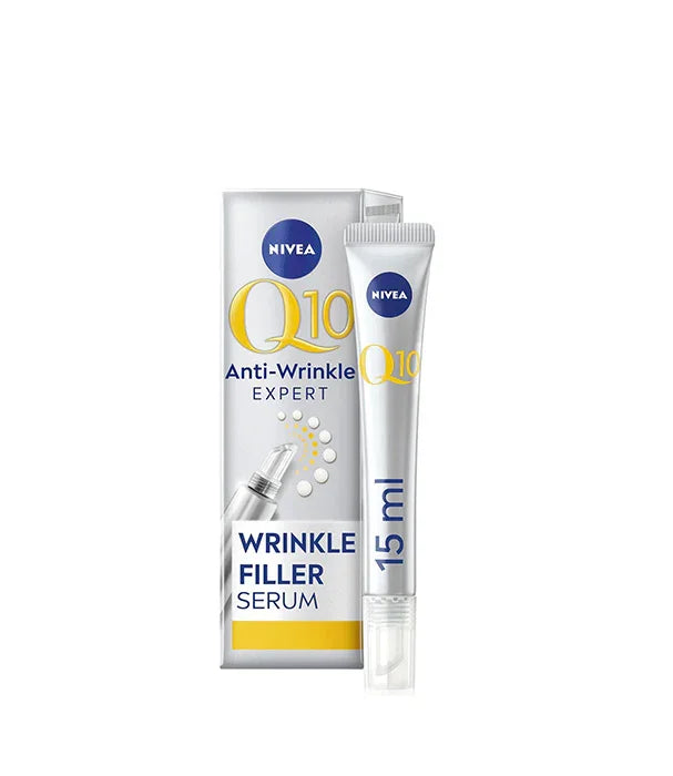 סרום אנטי אייג'ינג Nivea Q10 נגד קמטים, 15 מ"ל, ממותגי יופי מובילים ב-CHOZEN