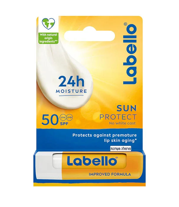 לבלו שפתון לחות והגנה מהשמש SPF 50, 24 שעות לחות, מוצר ייבוא רשמי CHOZEN