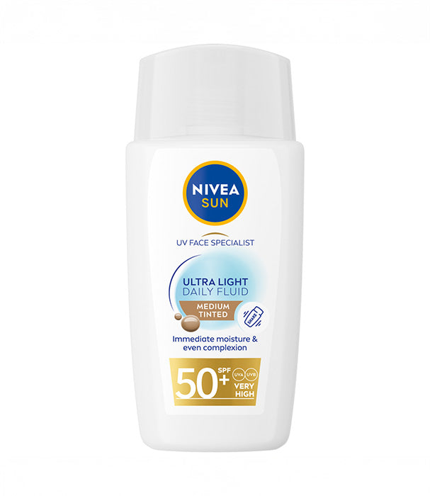 תמונה של קרם פנים NIVEA SUN מקדם הגנה 50+, מוצר טיפוח מהמותגים המובילים ב-CHOZEN