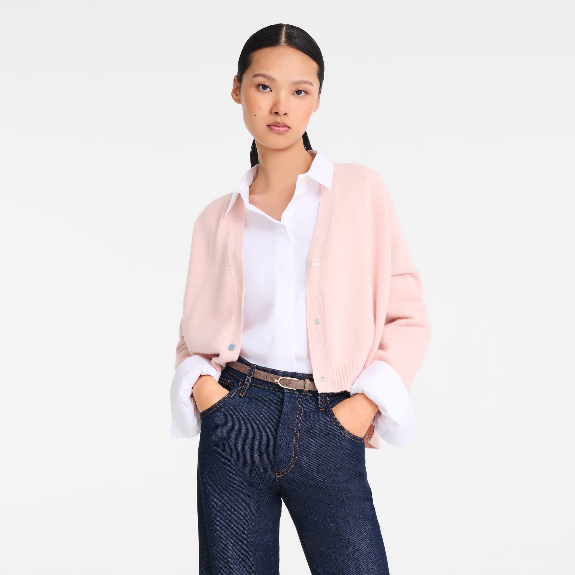 לונגשאמפ חגורה מעור טאופ