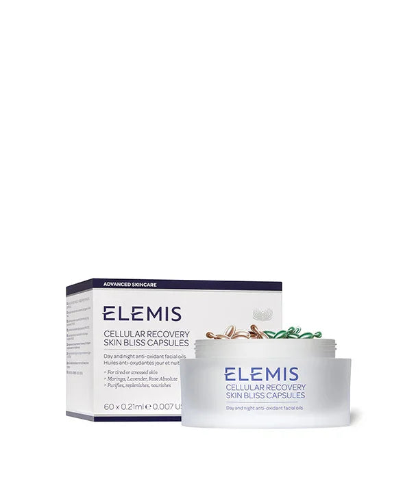 קופסת כמוסות ELEMIS לטיפוח עור הפנים, מוצר יוקרה מהמותגים הנמכרים ב-CHOZEN