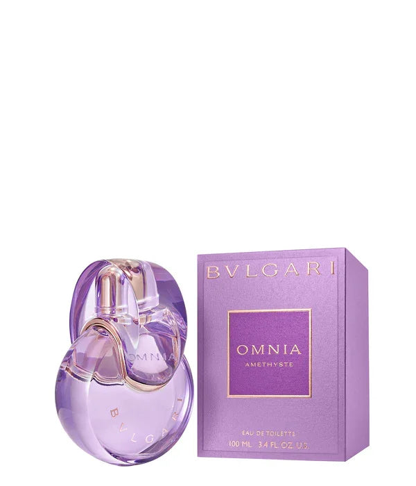 בושם BVLGARI Omnia Amethyste עם קופסה סגולה, ניחוח יוקרתי מבית המותגים CHOZEN