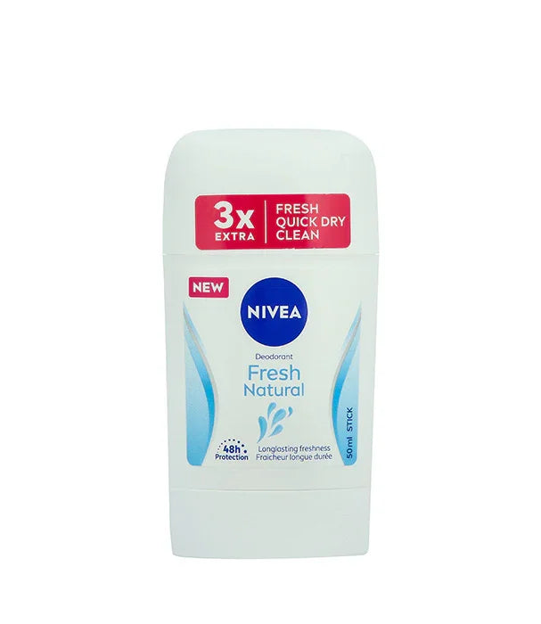 סטיק דאודורנט NIVEA Fresh Natural 50 מ"ל, מוצר טיפוח קוסמטי, מוביל ב-CHOZEN