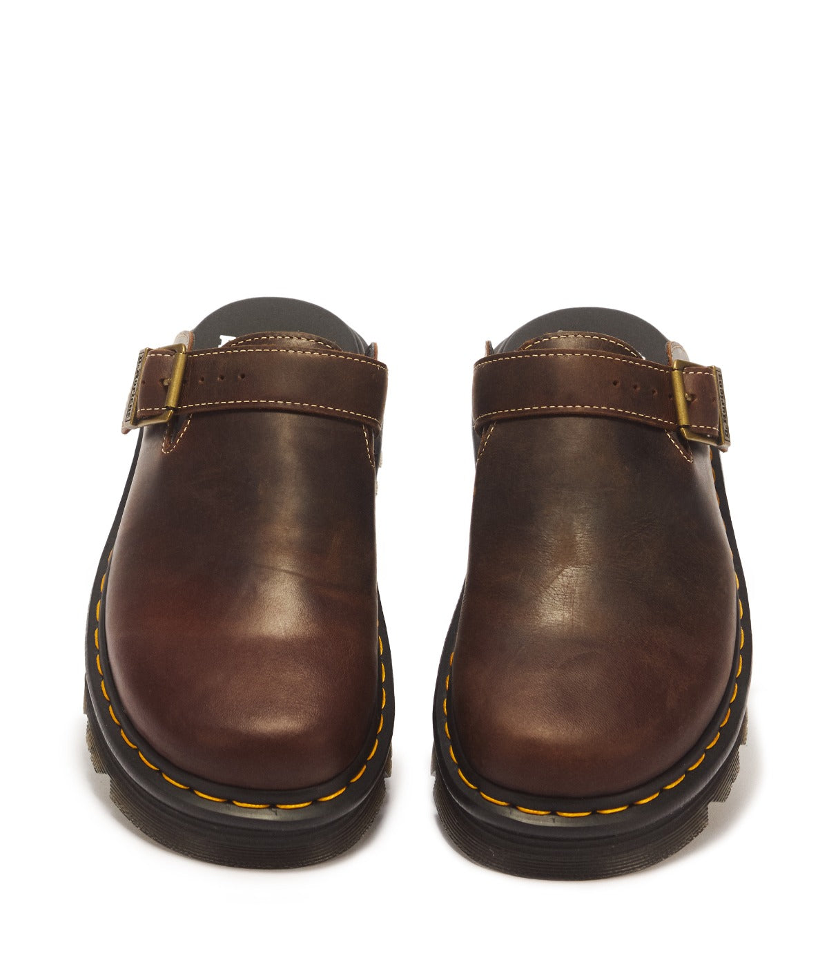 ד"ר מרטנס כפכפי סליידס מעור ZEBZAG MULE יוניסקס