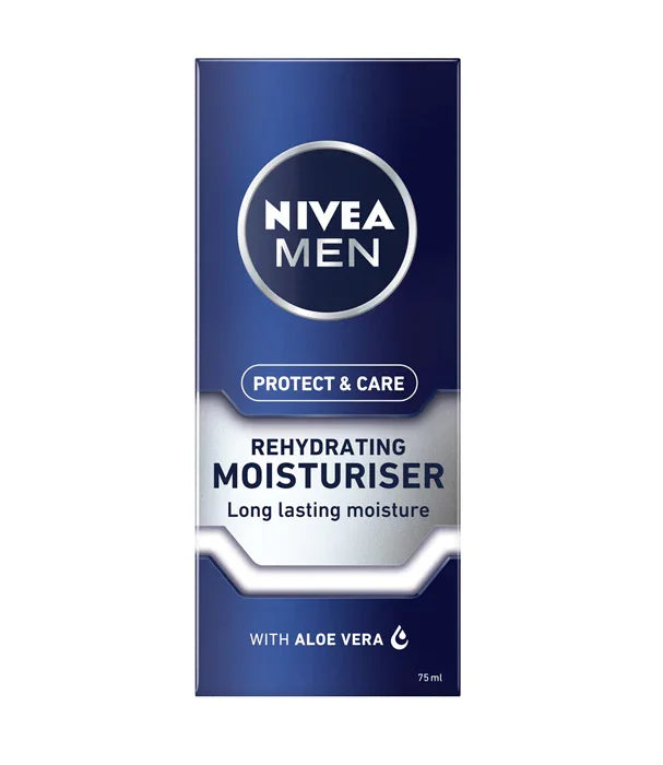 קרם לחות NIVEA MEN לגברים עם אלוורה 75 מ"ל, לחות ארוכת טווח, מבית CHOZEN