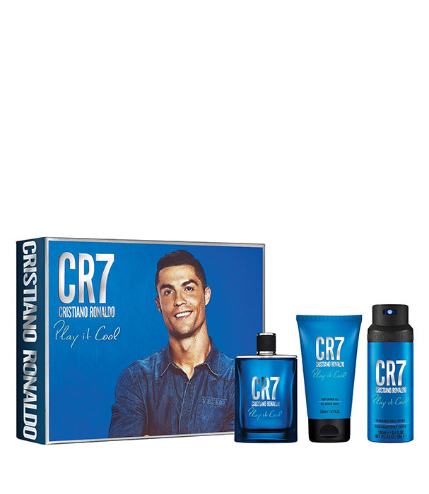 כריסטיאנו רונאלדו מארז בישום לגבר CR7 PLAY IT COOL א.ד.ט 100 מ"ל