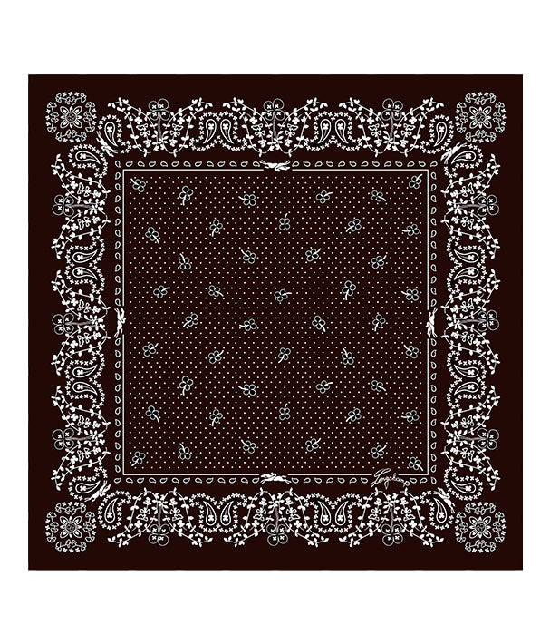 לונגשאמפ צעיף משי French Bandana מוקה
