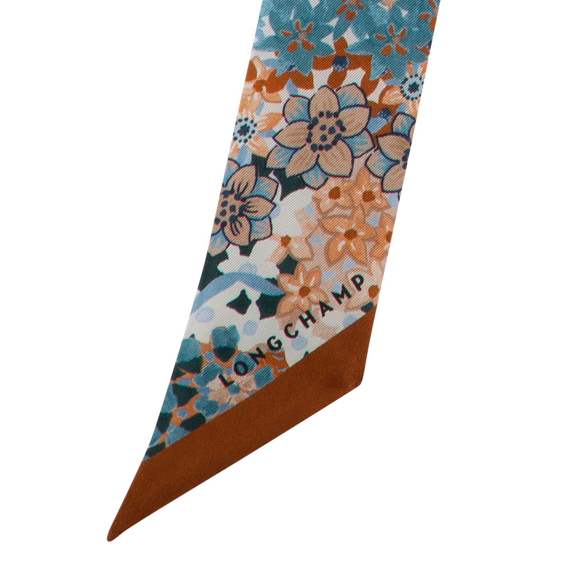 לונגשאמפ סרט משי Collier de fleurs צבעוני